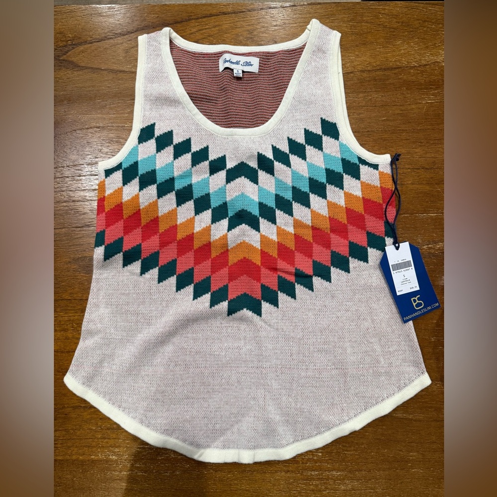 Chevron Knit Tank Top